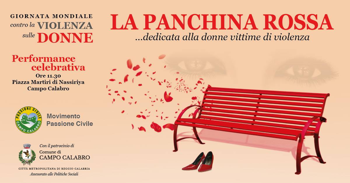 20181113 panchinarossa-vittimeviolenza